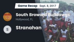 Recap: South Broward  Bulldawgs vs. Stranahan  2017
