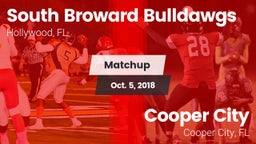 Matchup: South Broward High vs. Cooper City  2018