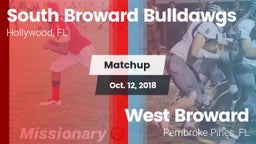 Matchup: South Broward High vs. West Broward  2018