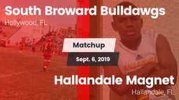 Matchup: South Broward High vs. Hallandale Magnet  2019