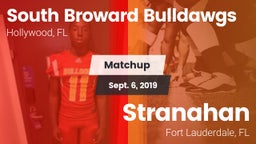 Matchup: South Broward High vs. Stranahan  2019