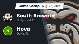 Recap: South Broward  vs. Nova  2021