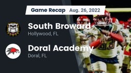 Recap: South Broward  vs. Doral Academy  2022
