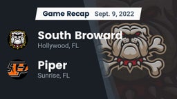 Recap: South Broward  vs. Piper  2022
