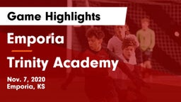 Emporia  vs Trinity Academy  Game Highlights - Nov. 7, 2020