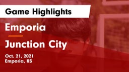 Emporia  vs Junction City  Game Highlights - Oct. 21, 2021