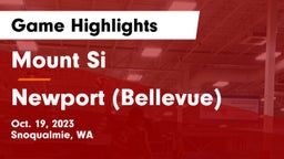 Mount Si  vs Newport  (Bellevue) Game Highlights - Oct. 19, 2023