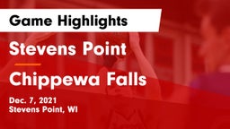 Stevens Point  vs Chippewa Falls  Game Highlights - Dec. 7, 2021