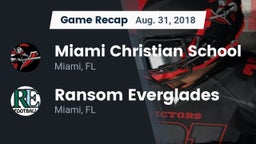 Recap: Miami Christian School vs. Ransom Everglades  2018