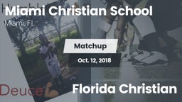 Matchup: Miami Christian Scho vs. Florida Christian 2017