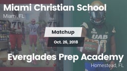 Matchup: Miami Christian Scho vs. Everglades Prep Academy  2017