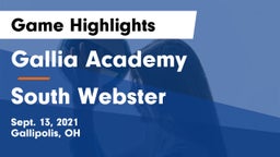 Gallia Academy vs South Webster  Game Highlights - Sept. 13, 2021