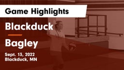 Blackduck  vs Bagley  Game Highlights - Sept. 13, 2022