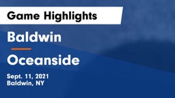 Baldwin  vs Oceanside  Game Highlights - Sept. 11, 2021