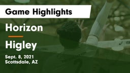 Horizon  vs Higley  Game Highlights - Sept. 8, 2021