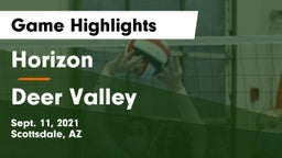 Horizon  vs Deer Valley Game Highlights - Sept. 11, 2021