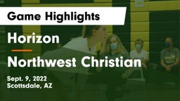 Horizon  vs Northwest Christian  Game Highlights - Sept. 9, 2022