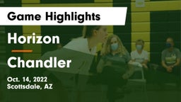 Horizon  vs Chandler  Game Highlights - Oct. 14, 2022