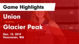 Union  vs Glacier Peak  Game Highlights - Dec. 13, 2019