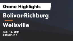 Bolivar-Richburg  vs Wellsville  Game Highlights - Feb. 10, 2021