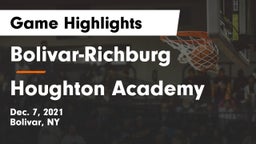 Bolivar-Richburg  vs Houghton Academy Game Highlights - Dec. 7, 2021