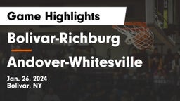 Bolivar-Richburg  vs Andover-Whitesville Game Highlights - Jan. 26, 2024
