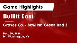 Bullitt East  vs Graves Co. - Bowling Green Rnd 2 Game Highlights - Dec. 28, 2018