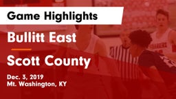Bullitt East  vs Scott County  Game Highlights - Dec. 3, 2019