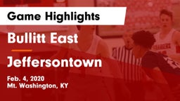 Bullitt East  vs Jeffersontown  Game Highlights - Feb. 4, 2020