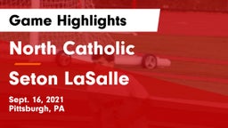 North Catholic  vs Seton LaSalle  Game Highlights - Sept. 16, 2021
