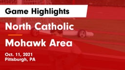 North Catholic  vs Mohawk Area  Game Highlights - Oct. 11, 2021