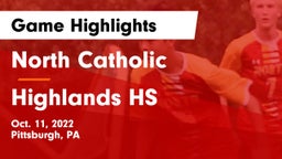 North Catholic  vs Highlands HS Game Highlights - Oct. 11, 2022