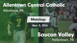 Matchup: Allentown Central vs. Saucon Valley  2016