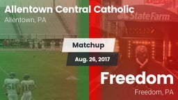 Matchup: Allentown Central vs. Freedom  2017