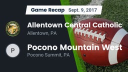 Recap: Allentown Central Catholic  vs. Pocono Mountain West  2017