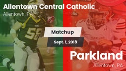 Matchup: Allentown Central vs. Parkland  2018