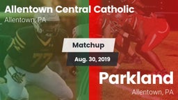 Matchup: Allentown Central vs. Parkland  2019