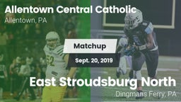 Matchup: Allentown Central vs. East Stroudsburg North  2019