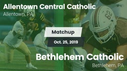 Matchup: Allentown Central vs. Bethlehem Catholic  2019