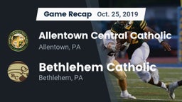 Recap: Allentown Central Catholic  vs. Bethlehem Catholic  2019