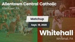 Matchup: Allentown Central vs. Whitehall  2020
