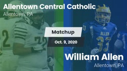 Matchup: Allentown Central vs. William Allen  2020