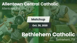 Matchup: Allentown Central vs. Bethlehem Catholic  2020