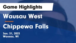 Wausau West  vs Chippewa Falls  Game Highlights - Jan. 31, 2023