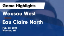 Wausau West  vs Eau Claire North  Game Highlights - Feb. 28, 2023