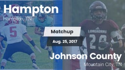 Matchup: Hampton  vs. Johnson County  2017