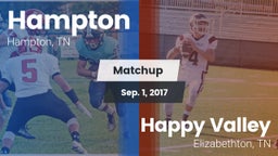 Matchup: Hampton  vs. Happy Valley  2017