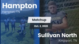 Matchup: Hampton  vs. Sullivan North  2020