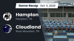 Recap: Hampton  vs. Cloudland  2020