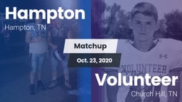 Matchup: Hampton  vs. Volunteer  2020